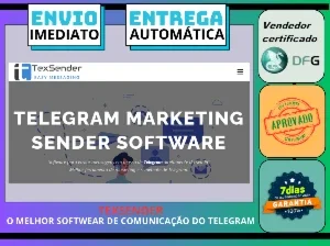 Texsender - O Melhor Softwear De Comunicação Telegram