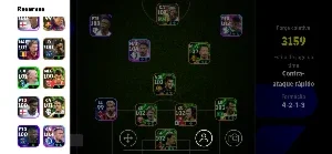 Conta Efootball Mobile, com PELE e demais