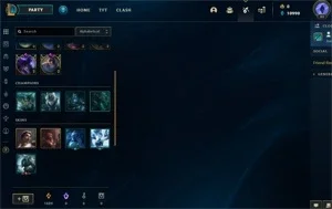 Conta diamante ex mestre com skin ultimate