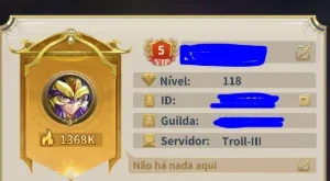 🔥 CONTA À VENDA – Saint Seiya Lendas da Justiça🔥 LVL 118