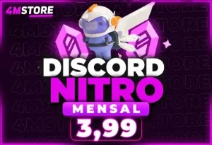 Discord Nitro Mensal