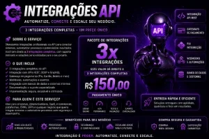 Integrações API | Gateways, PIX, Webhooks e Sistemas