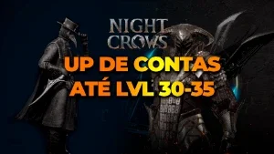 UP de CONTA LvL 30-35 (Sob Demanda) - Night Crows