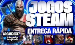 Conta Steam Offline - Jogos Premium