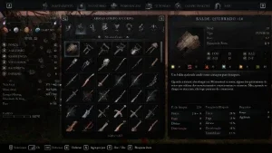 Lords of the fallen - Todas Armas Dropáveis