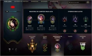 Conta level 136, 27 skins, Gold 2 + Dados de criação