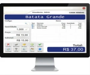Sistema  PDV + Módulo de Ativação