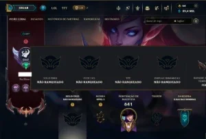 Unranked com TODOS os Champs e 184 Skins ( MONO ADC )