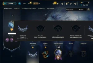 Prata 2 com 70 Champs e 8 Skins