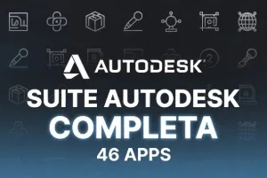 Suite Autodesk Completa - 46 Softwares - Licenca 3 Anos