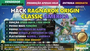 RAGNAROK ORIGIN CLASSIC AM ✅ EXCLUSIVO E PRIVADO RECOMENDADO