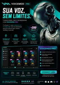 [ Mais Vendido] Voice Mod Pro 30 Dias Garantia > Codigo Auto