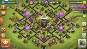 Conta CV 9 Clash of clans
