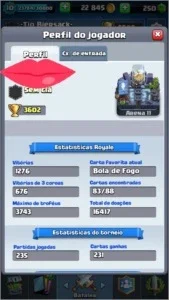 Conta Clash Royale Lvl.10 com 13 lendarias