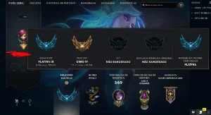 MMR Platina Todos os campeões 150 skins 70 cromas e +150k EA