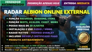 RADAR HACK ALBION ONLINE EXTERNAL ✅100% SEGURO E RECOMENDADO