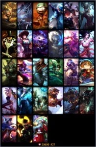Conta League of Legends Platina