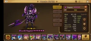 Conta do Summoners War lev 30