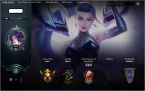 Conta c/ zoe prestigio, 4 skins ultimate, 282 skins+