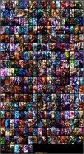 ACC League Of Legends, 318 Skins