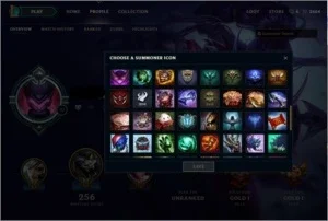 CONTA PLATINA S2, 100Champs, Várias Skins, MMR Alto