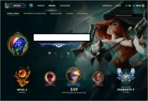 Conta League of Legends, Diamante +200skins