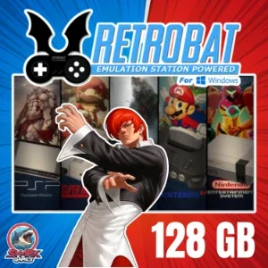 Pack Emulador Retrobat para PC + Coleção Completa de Jogos!