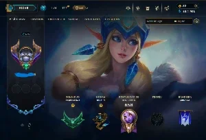 Vendo conta de lol baratinha