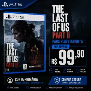 🎮 The Last Of Us Part Ii Remastered | Ps5 (Conta Primária)