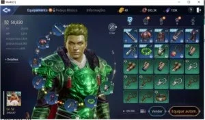 vendo conta MIR4 LV 47