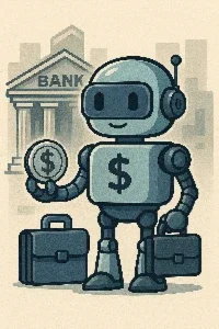 Robô de atendimento bancário