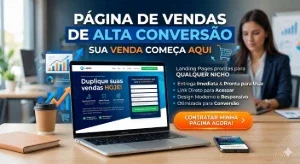 Página de Vendas do Seu Produto Criamos do 0