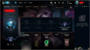 Conta ex Diamond bom mmr, 114 skins (+12) 149 champ 201 ícon