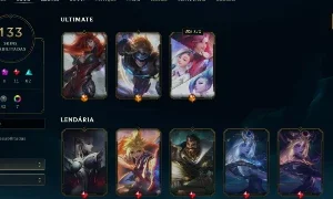 Conta Lol (133 skins) e Valorant (2 skins)