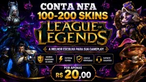 Contas League Of Legends Nfa 100-200 Skins 🔥