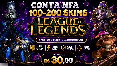 Contas League Of Legends Nfa 100-200 Skins 🔥