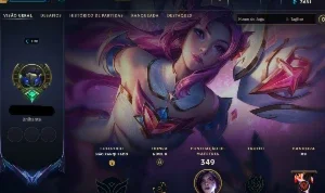 Conta lol 140 skins barata