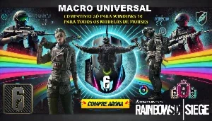 Rainbow Six Siege X - No Recoil Detector - [Vitalício]