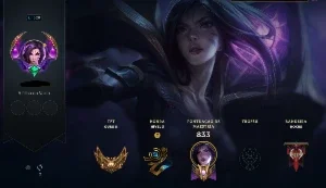 Conta no lol, 413 skins, ultimates lendarias e miticas