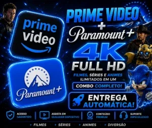 Prime Video + Paramount - 30 DIAS - Entrega Automatica!
