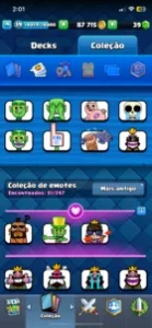 Conta Clash Royale