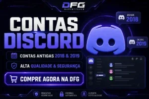 CONTAS ANTIGAS DISCORD - 2018 / 2019