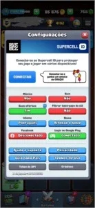 CONTA CLASH ROYALE ARENA LENDÁRIA