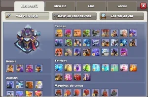Centro de Vila 15 Full Clash of Clans