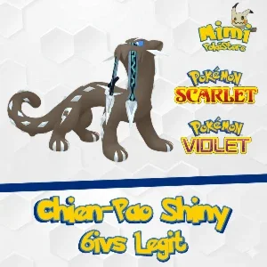 Chien-Pao Shiny 6IVs LEGÍTIMO - Pokemon Scarlet & Violet