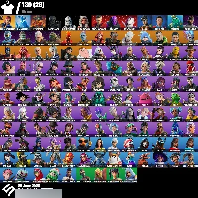Conta fortnite desde 2020, 1200 vbuks