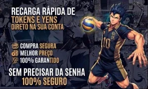 ⚡ Recarga De Tokens E Yens - Volleyball Legends