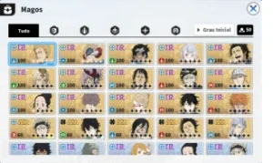 Black Clover Mobile! Rei Mago S5 c/ carta - William s5.
