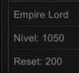 MEGAMU - Dark Lord Level 1050