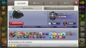 Conta clash of Clans Cv10 barato